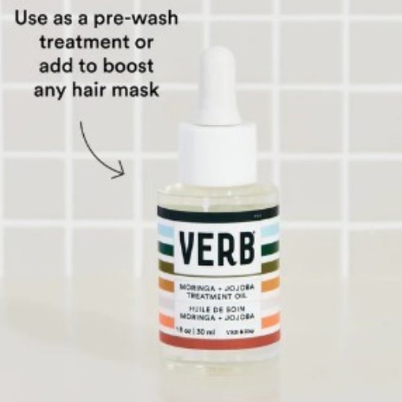 VERB PRODUCTS Moringa + Jojoba Treatment Oil BRAND NEW IN BOX - Picture 2 of 4